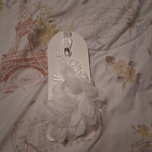 fancy  wedding braclet  rose DESPRATE TO SELL STRUGGLING MAMA NO DISCOUNTS